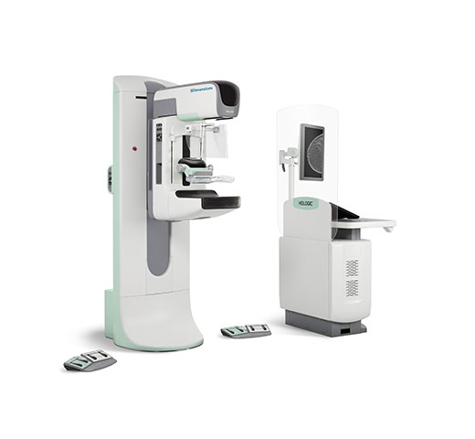 Hologic 3Dimensions™ Digital Mammography System på hvid baggrund