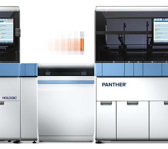 Hologic Panther® Trax på hvid baggrund