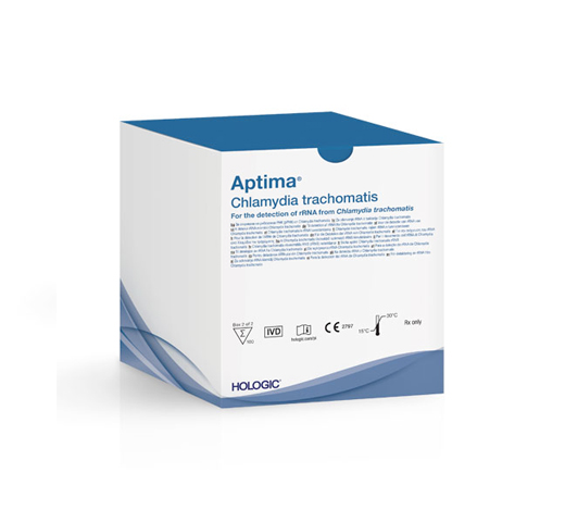 Aptima® Chlamydia trachomatis Assay på hvid baggrund