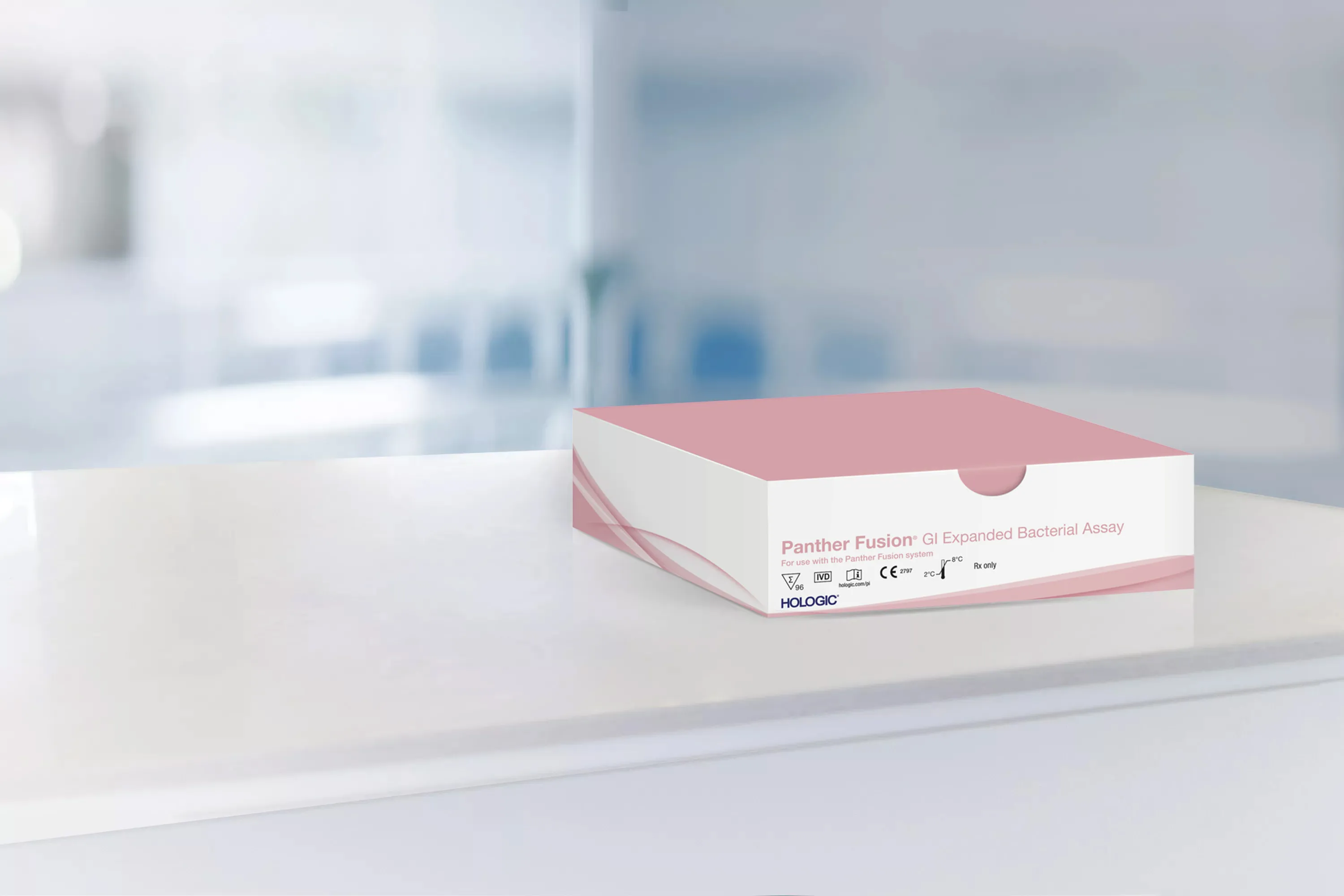 Analysekit på et laboratorium.