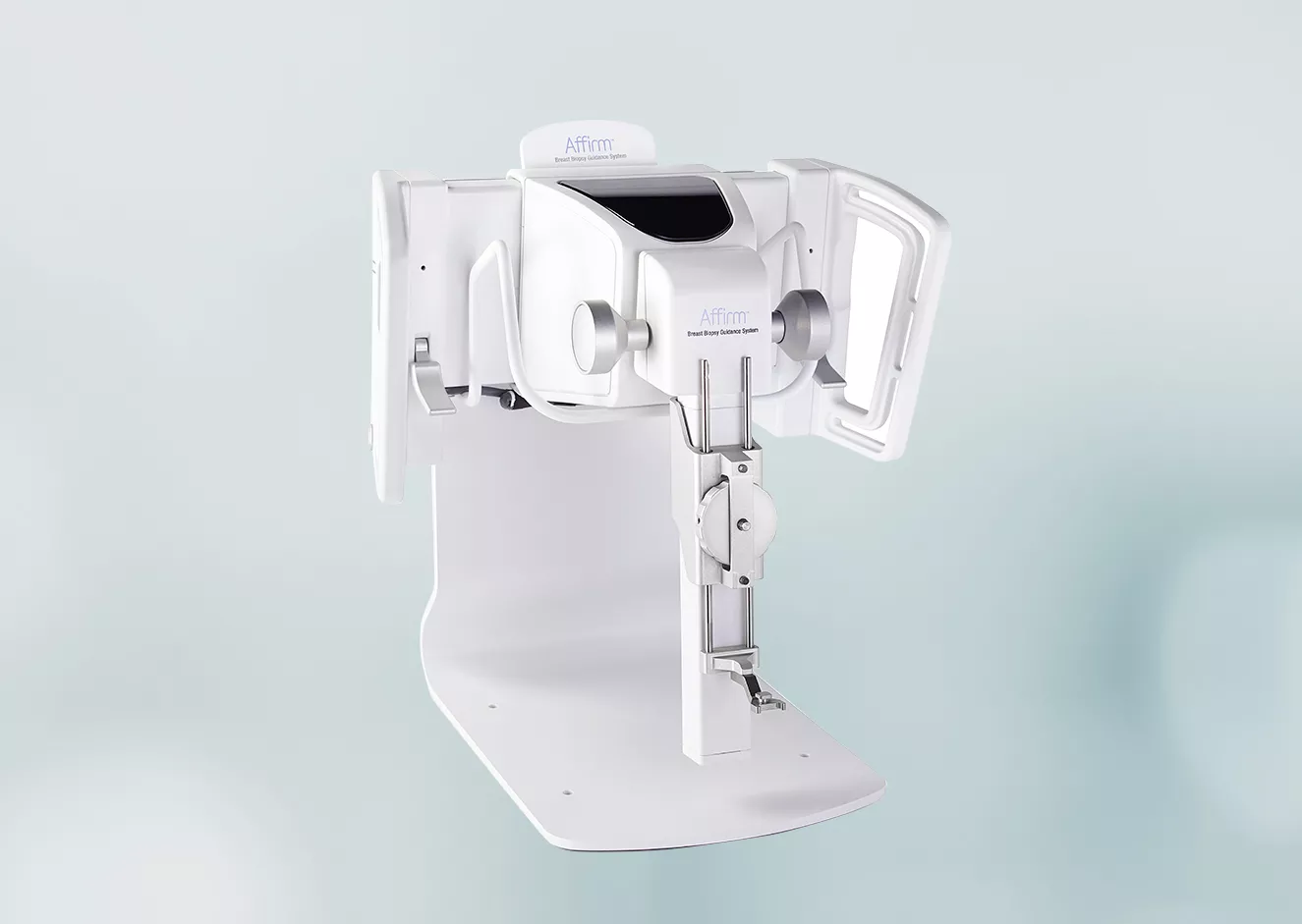 Medicinsk enhed på laboratoriebaggrund