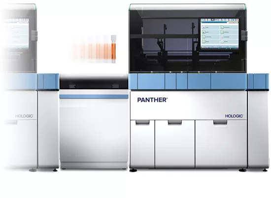 Panther Trax på hvid baggrund