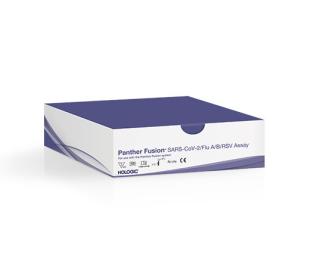 Hologic Panther Fusion® SARS-CoV-2/Flu A/B/RSV Assay på hvid baggrund