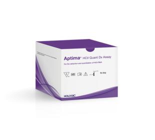 Hologic Aptima™ HCV Quant Dx Assay på hvid baggrund